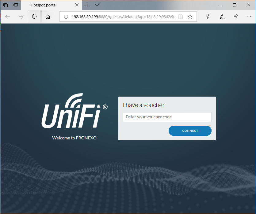 ورود به شبکه مهمان UniFi