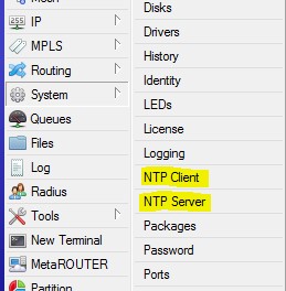 NTP Server NTP Clinet
